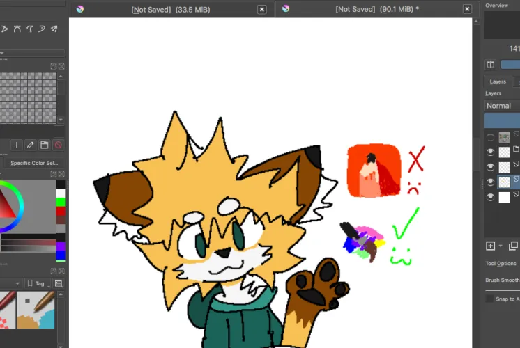 Thumbnail Switching to Krita 3: Civilhs Shares Their Experience in the Furry Category