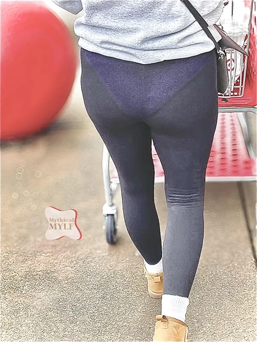 Thumbnail Sheer Elegance: Milf Panties and Sheer Leggings on a Target Run | Whole-Badger5607