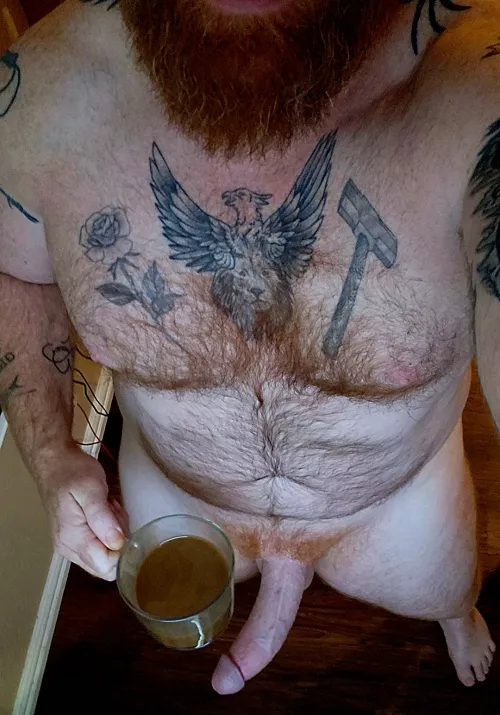 Thumbnail Inked Ginger Beard Man: Exploring the HotGuysWithTattoos Category by texcentricasshole