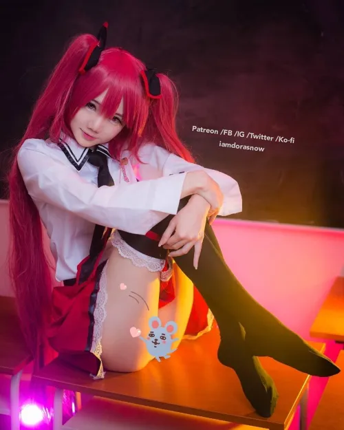 Thumbnail Kotori Itsuka Cosplay: Sally Dorasnow's Anime Transformation