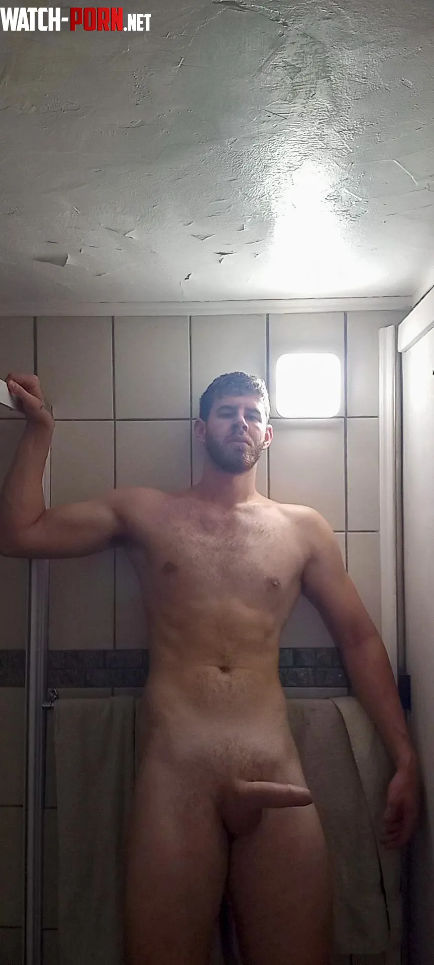 I love a hot shower 20 by 6foot8andstraight