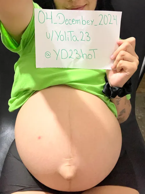 Thumbnail Yolita23's Pregnancy Journey: 8 Months and Ready in Pregnant Porn