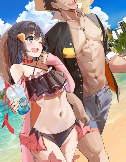 Thumbnail Embark on a Beach Date Adventure with Pokemon by A_MASSIVE_PERVERT