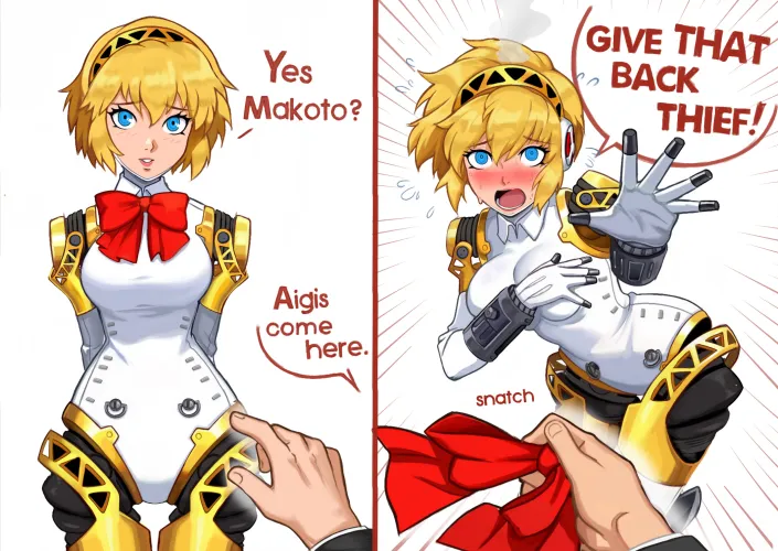 Thumbnail Undressing Aigis: A Peek into MonsterGirl Mysteries by asap_pocki