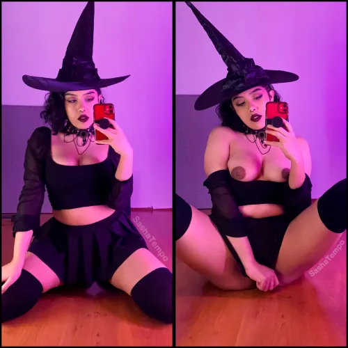 Thumbnail Erotic Showdown: Slutty Witch vs. Sluttier Witch by SashaTempo | Gothsluts