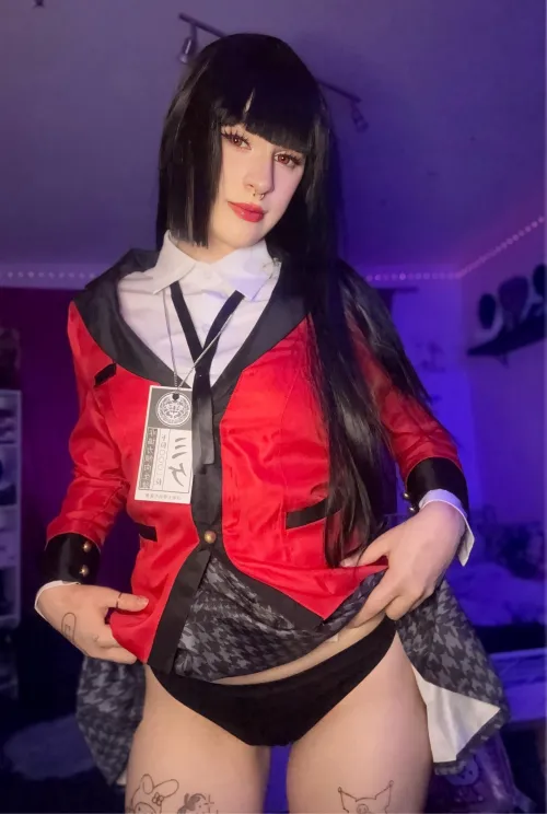 Thumbnail Embodying Yumeko Yabami: A Cosplay Transformation | ComprehensiveAir9368