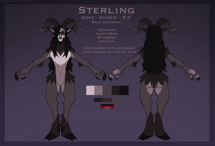 Thumbnail Artistic Beauty: Sterlingggoat's Sona Ref Sheet