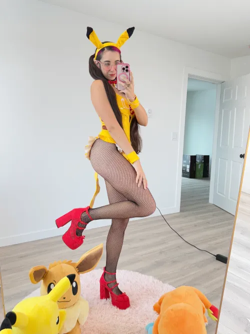 Thumbnail Swipe Right on This Pokémon - NSFWCostumes by Underthescrubs