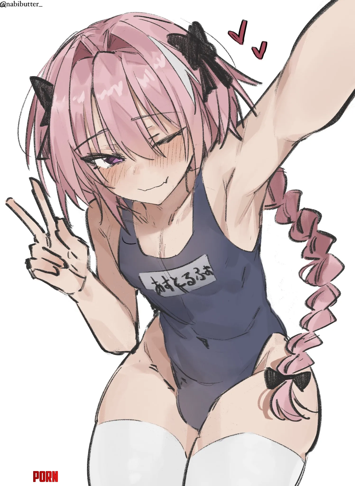 Swimsuit Astolfo by pedoro_pedoro