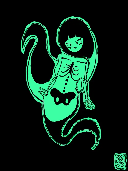 Thumbnail Ghost Girl Art: Discover More from the World of Monster Girls