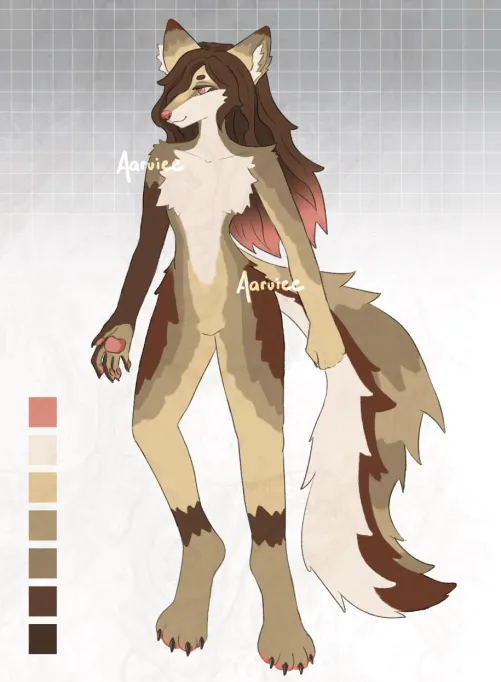 Thumbnail Aaruiee's Cape Fox Raccoon Hybrid: Adopt a Furry Friend