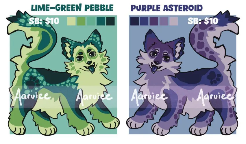 Thumbnail These Babies Need a Home: Adoption Open by Aaruiee | furry