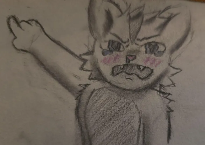 Thumbnail Beans Doodle Delights in Furry Creations