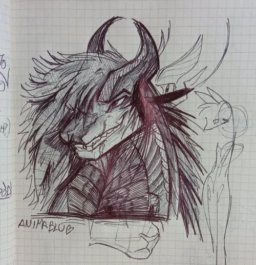 Thumbnail Exploring Furries: 'Inked a Dragon - Art by Me' by animablu