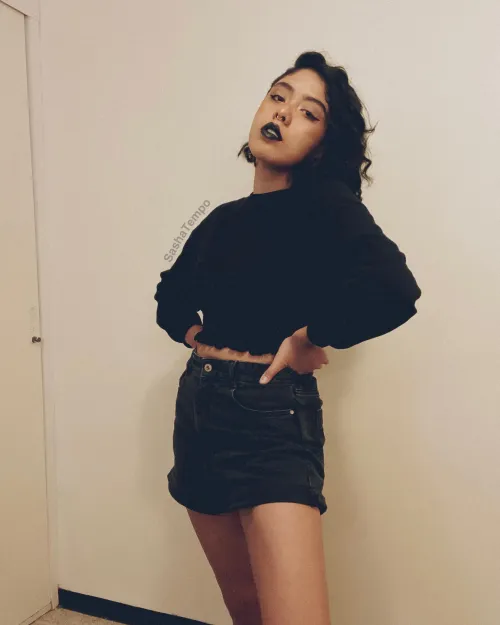 Thumbnail SashaTempo: Indie Rock Album Cover Vibes | Stylish Croptop Girls