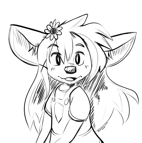 Thumbnail Fennec Girl Art - Creations by Ziggyjustice in the Furry Category