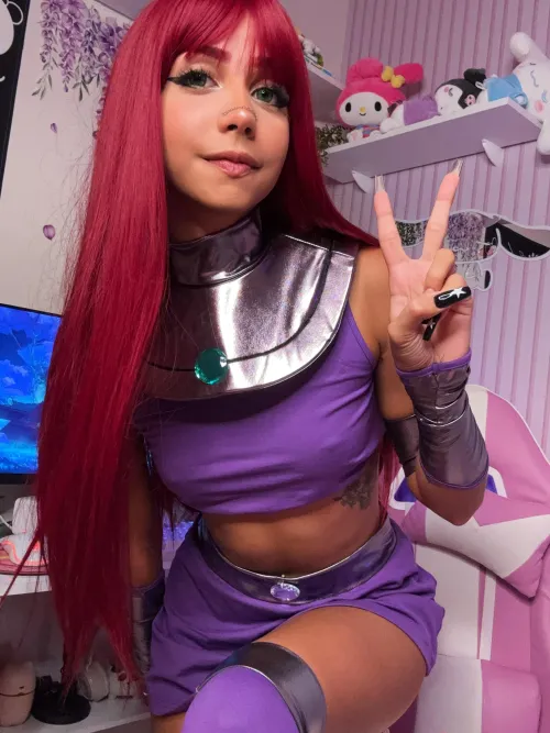 Thumbnail Starfire's Sensual Display - Author: SkyleCherry (TeenTitansPorn)