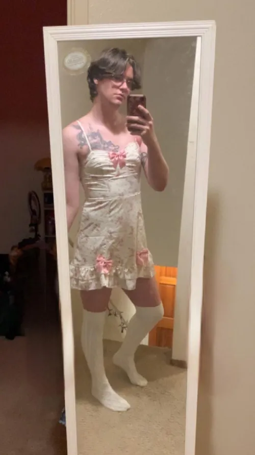 Thumbnail PudgeBerry Adores New Dress: A Loving Affair | femboy