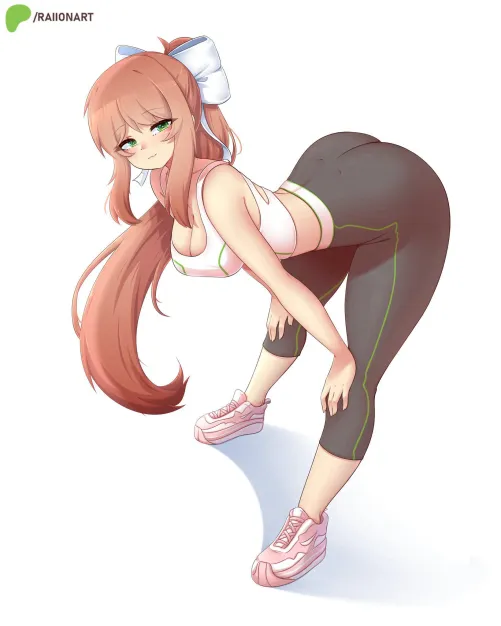 Thumbnail Monika's DDLC Artistry Unveiled by A_MASSIVE_PERVERT