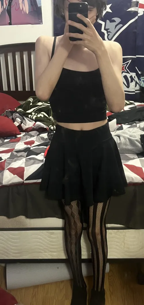 Thumbnail Fishnets and More: SpookyGh0sty's femboy Journey