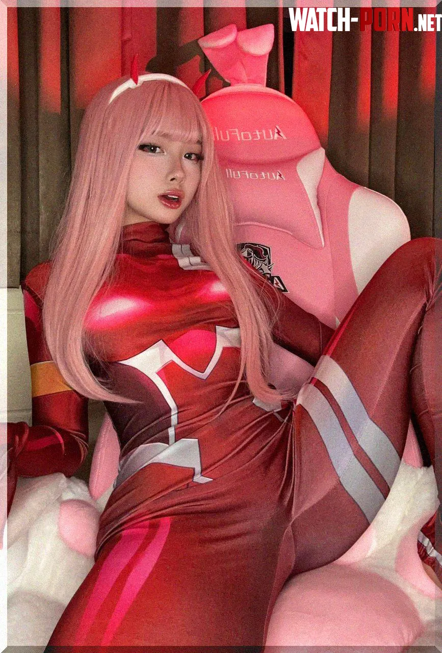 Zero Two from Darling in the Franxx by Mya by DoraPomelo