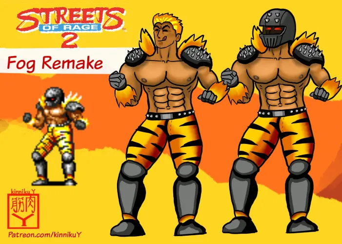 Thumbnail Streets of Rage 2: KinnikuY's Foggy Remake