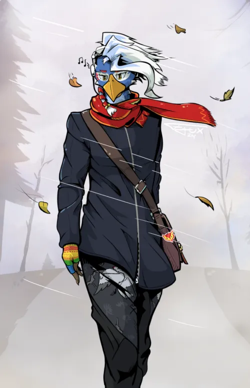 Thumbnail Furry Delight: Discover FauxFowl's Unique Sona Creation