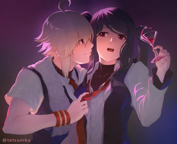 Thumbnail Yuri: I Drew Jill x Dana VA11HallA by Tetsuniku