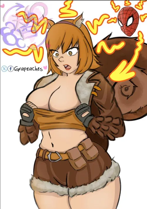 Thumbnail Marvel Rivals Unite: Squirrel Girl's Transformation by Grapeaches