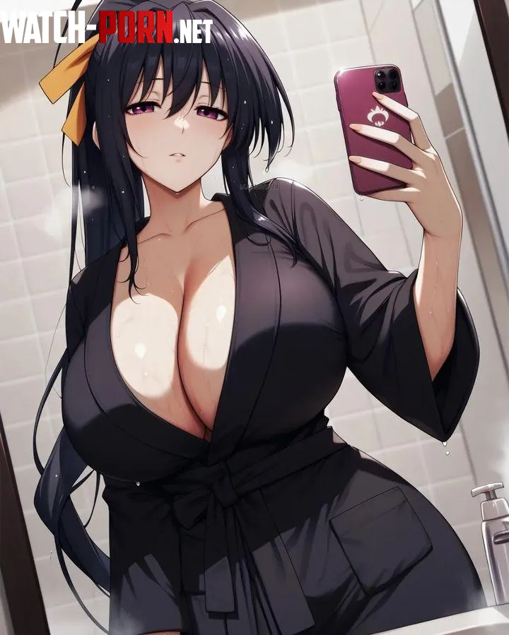 If Akeno sent you this pic to you and said you can come over to smash how fast would you go over there by Global_Management723