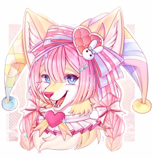 Thumbnail Chibidoki Fanart by Salacitae on Twitter | Furry Fun