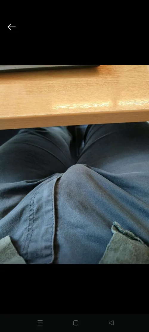 Thumbnail Bulging at Work by Cmbynfan_gr | Bulges