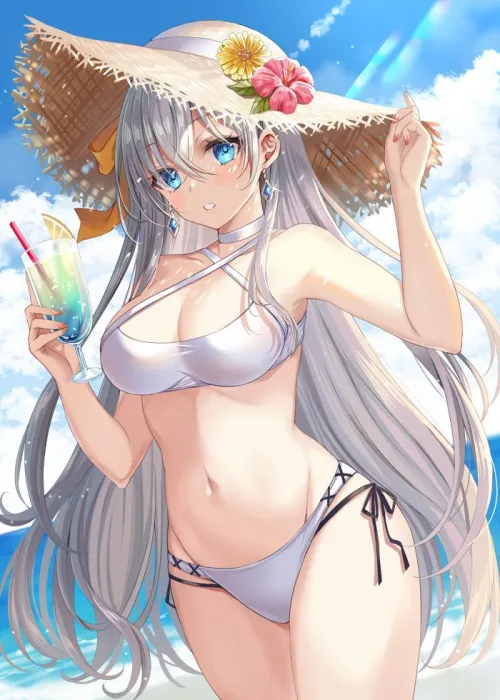 Thumbnail When Beauty Matches Elegance: Angie_bun's Bikini Harmony in ecchi