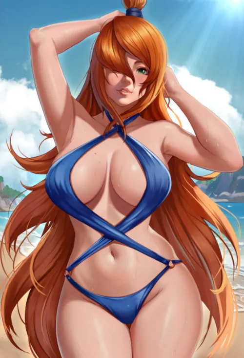 Thumbnail Mei Terumi Hot Curvy Body ExLic Naruto | swimsuithentai