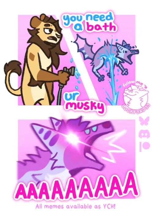 Thumbnail Muskyhusky OC: Dive into LuckFoxo33's Furry World