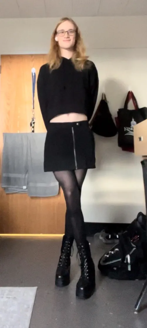 Thumbnail Exam Fit Chronicles: A Study in Style | Femboy Fashion Focus