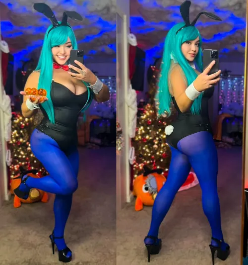 Thumbnail Jezlene Rae Radiates as Bunny Bulma - A Marvelous cosplaybutts Display