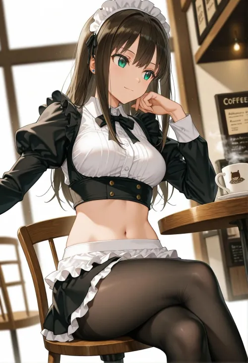 Thumbnail Maid Rin Shibuya: A Dive into Animemidriff Style by CheetahSperm18