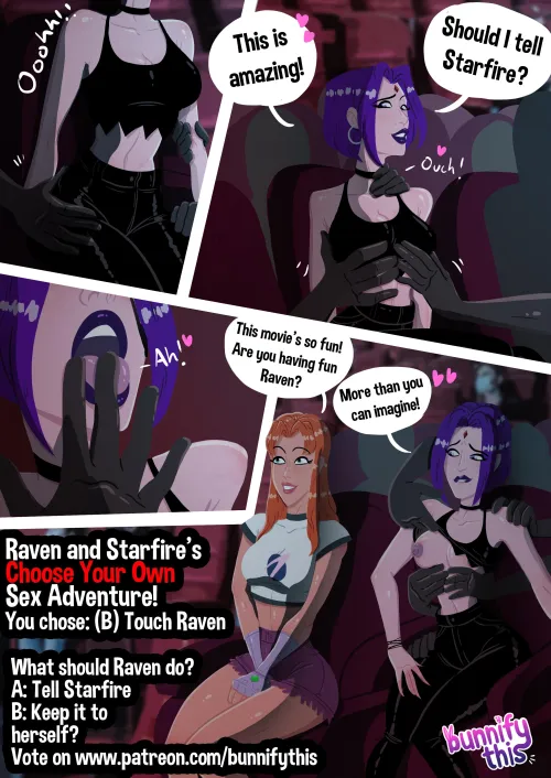 Thumbnail Delve into a 'Choose Your Own Sex Adventure' with Teen Titans by bunnifythis | TeenTitansPorn