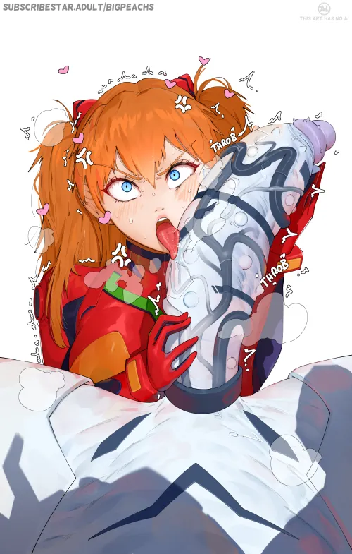 Thumbnail Asuka's Wet Experience in Neon Genesis Evangelion - A Dive into Hentai