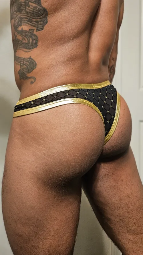 Thumbnail Shine Bright in Your Thong Collection with 'Shiny' by Odd_Bat9210 | GayThong