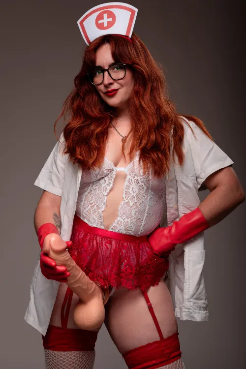 Thumbnail Nurse Maia Unleashes Monstrous Pleasure in Girlswearingstrapons Article