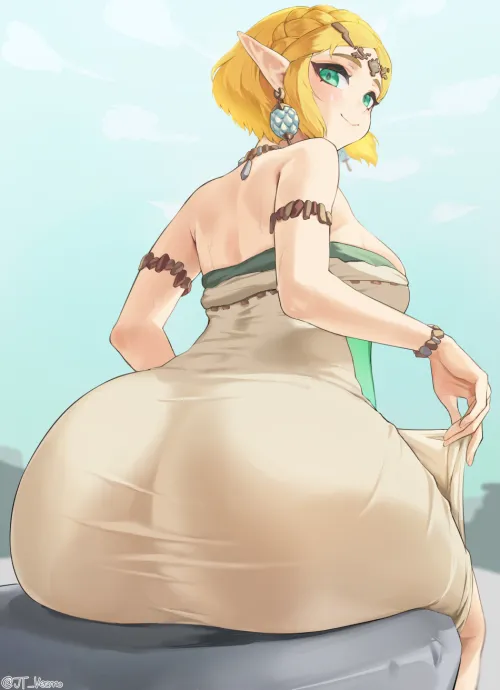 Thumbnail Rump Royalty: LafterMastr Explores Zelda's Beauty in AnimeBooty