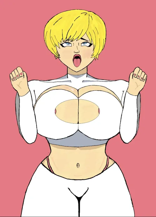 Thumbnail Exploring Power Girl Ahegao Fantasies by Electronic-Value1946