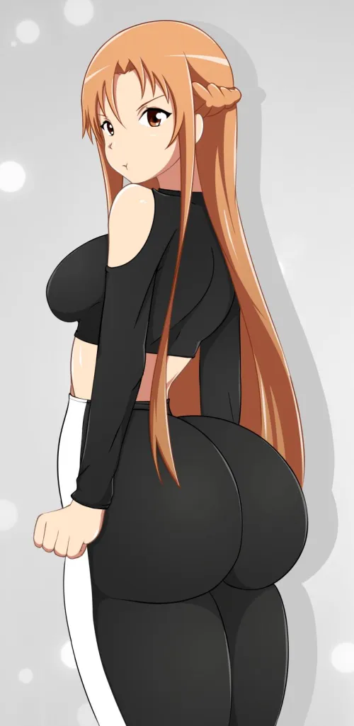 Thumbnail Asuna's Gym Progress Revealed for Kirito's Attention by su77ocatio6