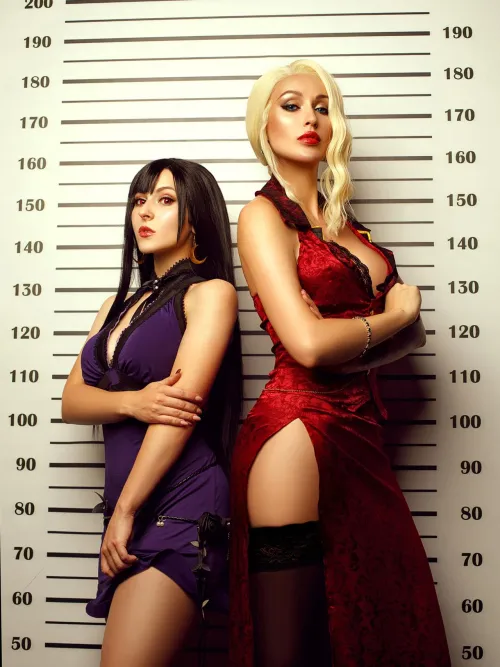 Thumbnail Epic Duo: Lera Himera and Roxolana Ridel as Scarlet and Tifa from Final Fantasy