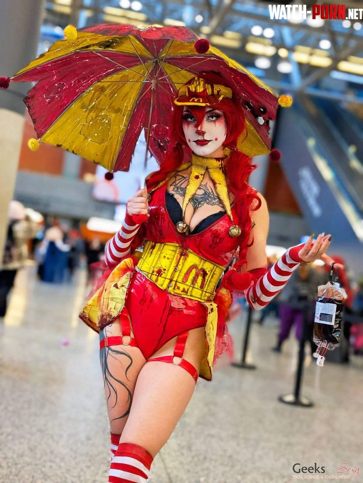 Ronald is that you Photographed at Montreal Comiccon Holiday Edition Photographer by geeksaresexy