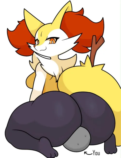 Thumbnail Bewitching Encounter: Bi_leafeon's Braixen Fantasy in PokePorn