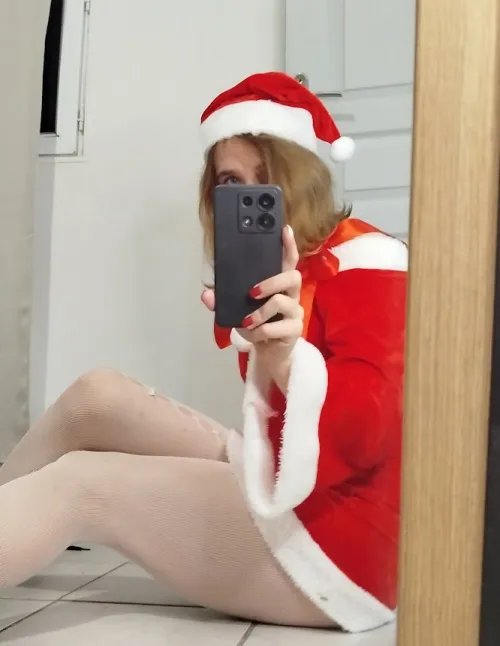 Thumbnail Humide_Chan Spreads Christmas Cheer - Celebrate with this Festive Femboy