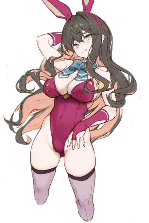 Thumbnail Bunny Naganami Ryoarai from KanColle: Anime Bodysuit Galore | Llamanatee